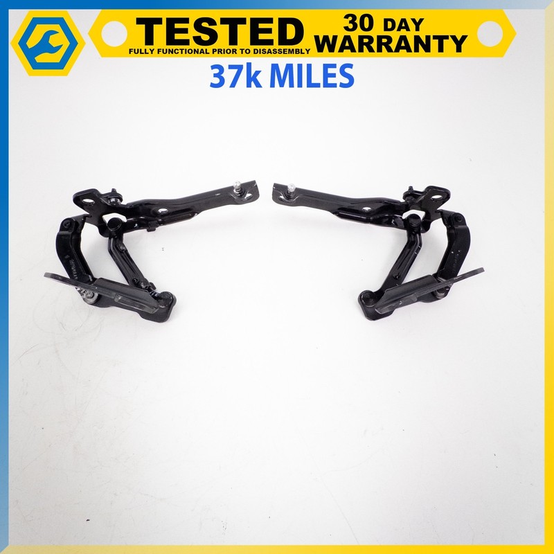 05-12 ASTON MARTIN DB9 DBS HOOD HINGE BRACKET BLACK SET OEM