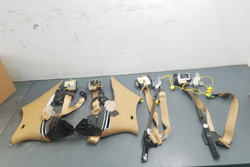 2006 Bentley Continental Flying Spur Seat Belt Set #2209 Y4