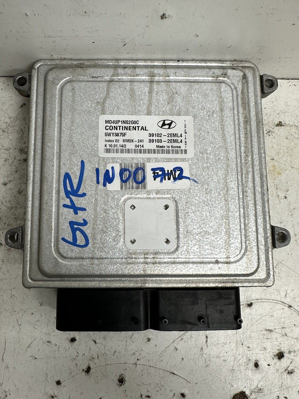2014-2016 Hyundai Elantra 1.8L A/T Fed Emissions Engine Computer Control Module