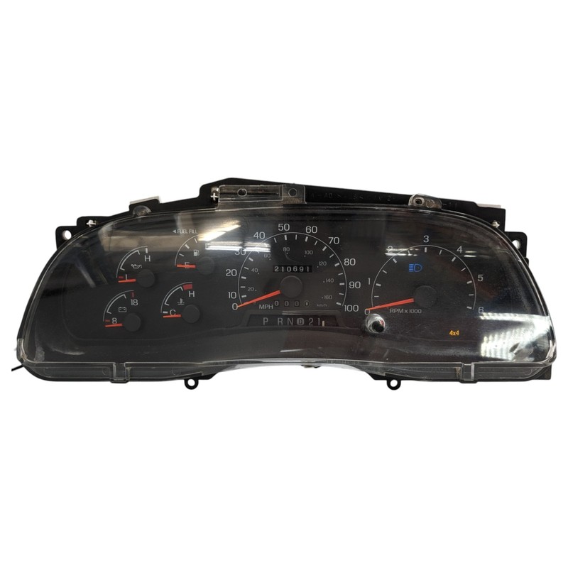 99-01 Ford F250 F350 Truck Gas Cluster Speedometer Dash XC3F-10848-AA