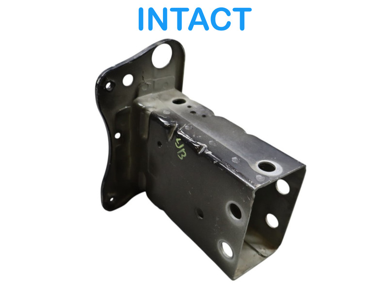 09-12 Hyundai Genesis Front Left Driver Side Bumper Impact Bar Bracket Oem