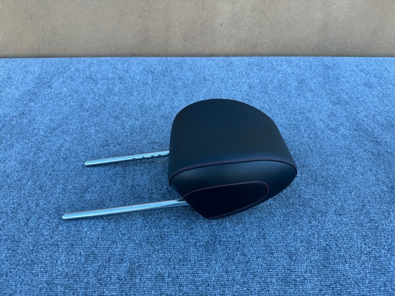 GENESIS G70 2019-2025 OEM FRONT LEFT OR RIGHT SEAT HEADREST (BLACK/RED STITCHES)