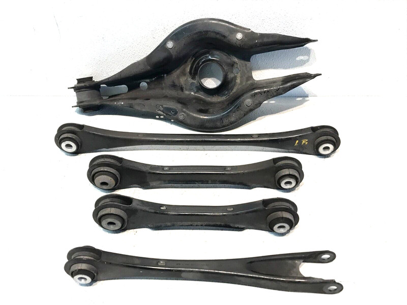 12-16 BMW F22 F30 F32 435I REAR LEFT DRIVER CONTROL ARM SET of 5 OEM 88k Miles