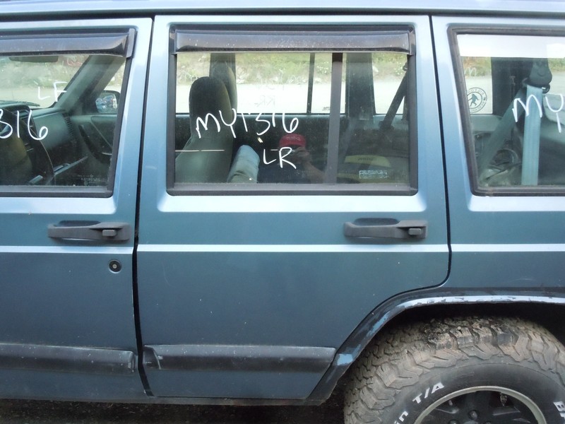 97-01 Jeep Cherokee Rear Door Assembly Driver Left Electric 4 Door PQ7