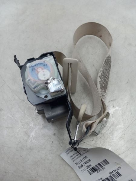 2008 LEXUS LS600HL LWB DRIVER SIDE REAR SEAT BELT ASSEMBLY