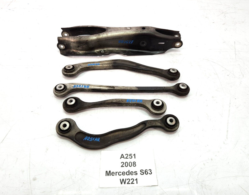 ✅07-14 OEM Mercedes W221 S63 S65 Rear Right Passenger Suspension Control Arm Set