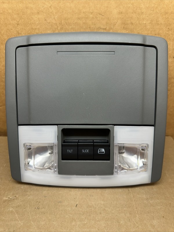 2009-2014 F150 F-150 Overhead Sun Roof Console Sunroof Back Glass Switch Gray