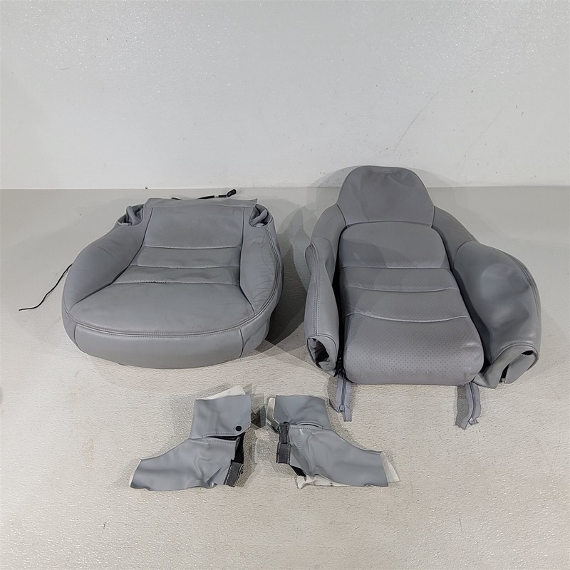 05-10 Corvette C6 Driver Upper Lower Seat Skin Set Skins Aa7442