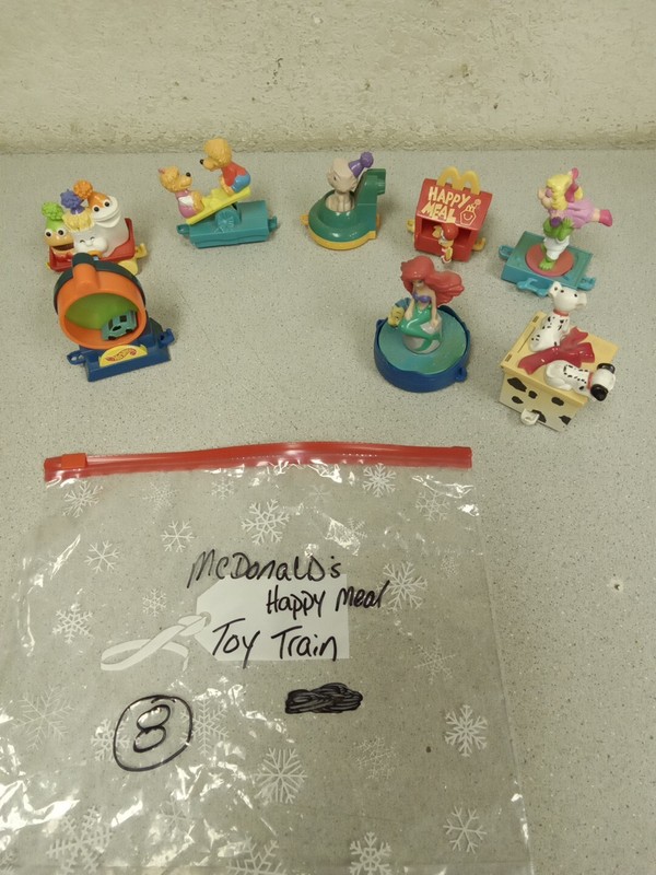 McDonald's Happy Meal Toy, Toy Train A Lot Of 8parts