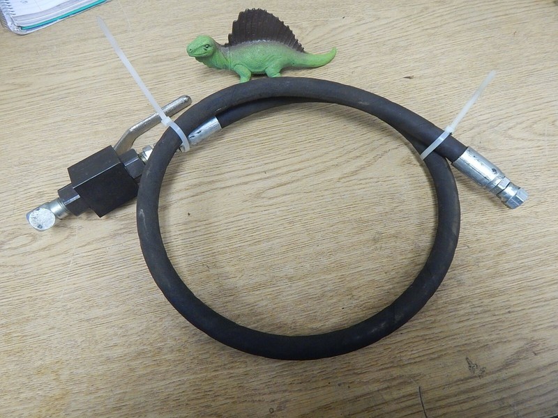 Parker BVHP06NSS1N Ball Valve hose Assembly*FREE SHIPPING*