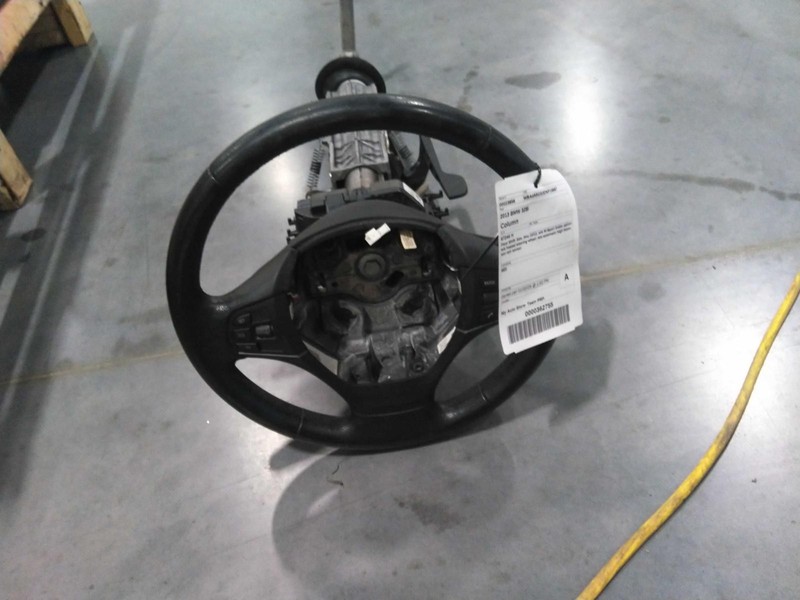 Used Steering Column fits: 2013 Bmw 328I Floor Shift Sdn N26 engine from 6/12 w/