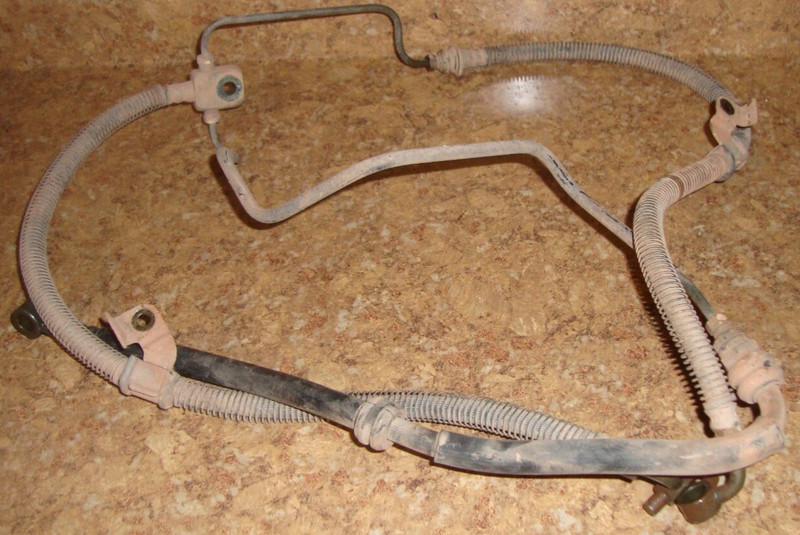 2002 Suzuki Eiger 400 4x4 Quad Runner Front Brake Fluid Lines Hose Tube F1