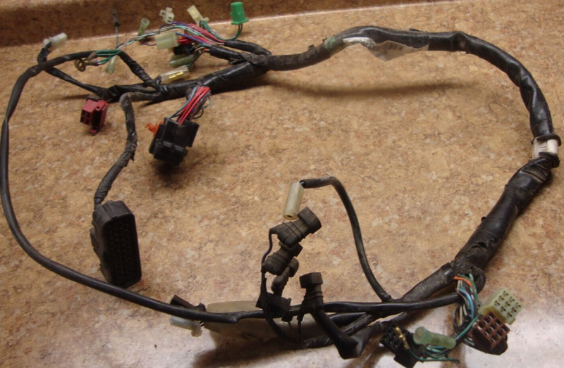2007 Honda Shadow VT1100C VT1100 VT 1100 C Electrical Wires Harness Main Loom 07