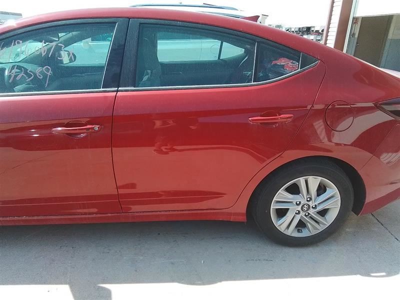 Driver Rear Side Door Electric Sedan Korea Built Fits 17-20 ELANTRA 3102586