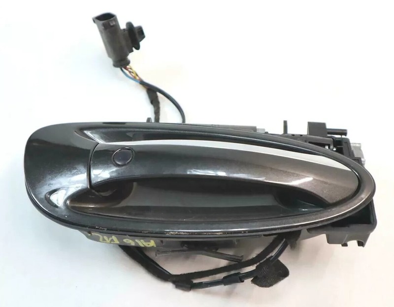 10-16 Porsche Panamera Front Right Passenger Side Exterior Door Handle Black OEM