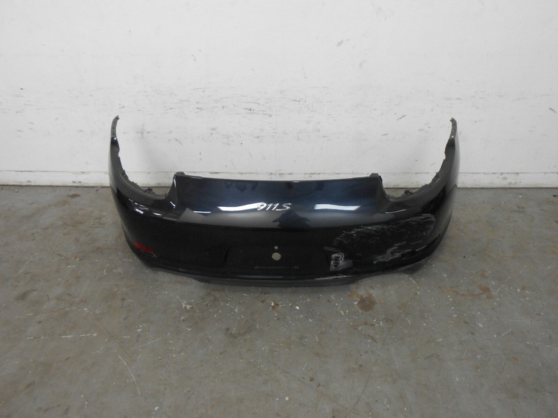 2013 13 14 15 Porsche 911 991 Black Rear Bumper #1523 D2