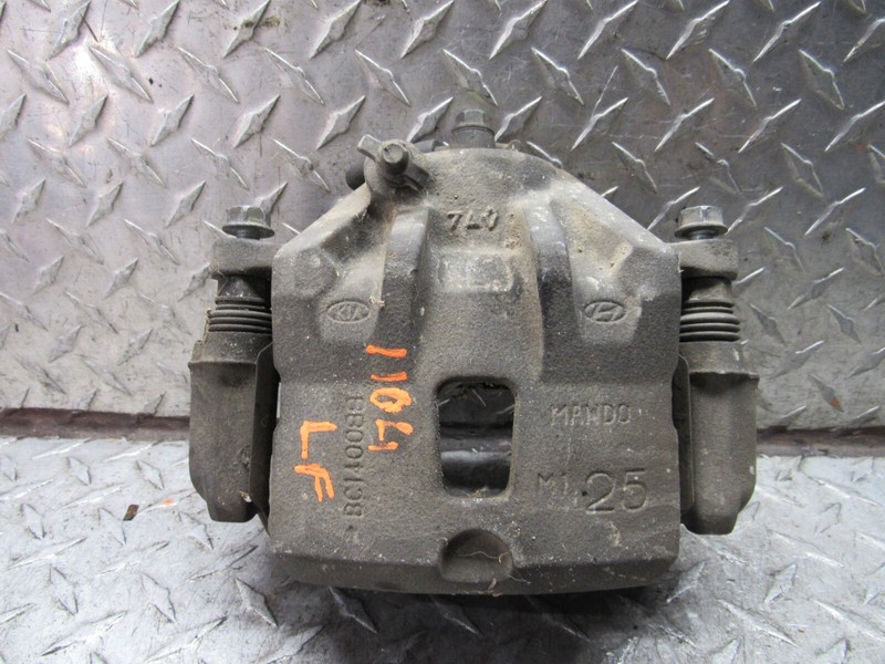 2006-2010 HYUNDAI SONATA 2.4L LEFT DRIVER FRONT BRAKE CALIPER MANDO BC140088