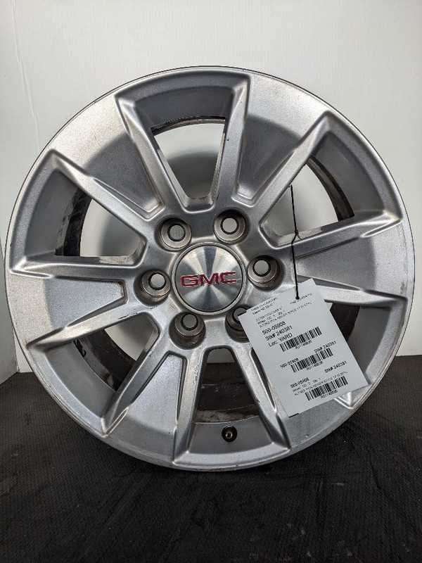 Wheel 17x8 Aluminum Opt Q5U Fits 19-25 SIERRA 1500 PICKUP 1148636