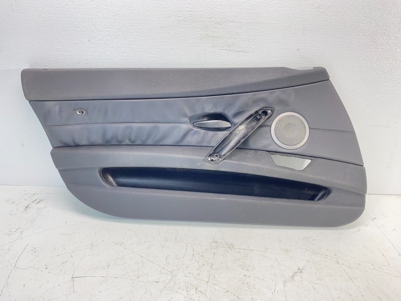 03-08 BMW E85 Z4 Roadster Left Driver Side Door Panel Card Trim Cover Black OEM✅