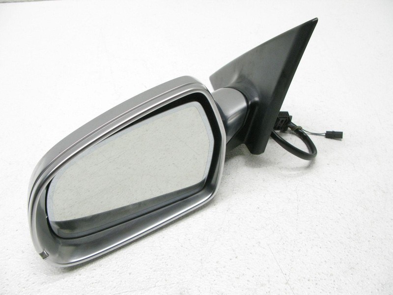 💚 ALUMINIUM COVER 08-14 AUDI S5 A5 B8 DOOR MIRROR GLASS DRIVER LEFT
