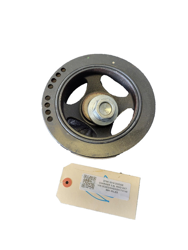 Used Oem Dodge Crankshaft Vibration Damper Pulley for 2011-2019 Charger 3.6L RWD