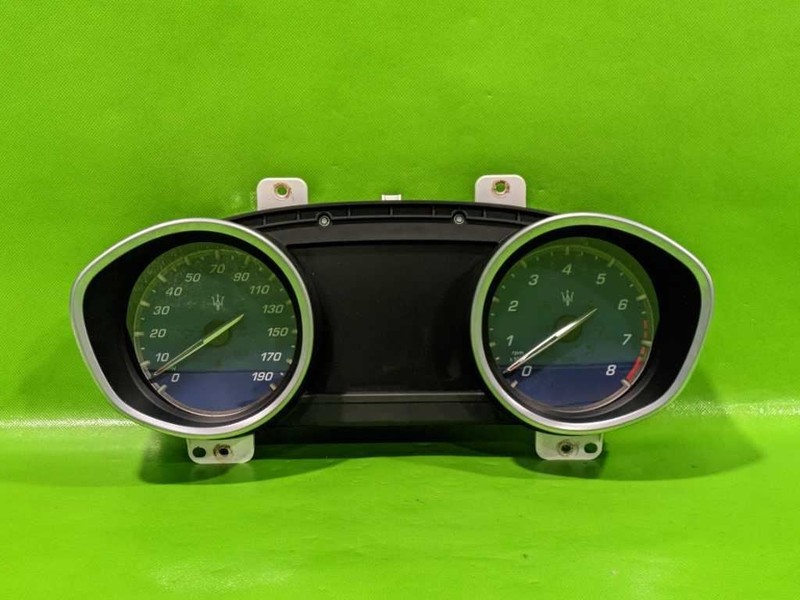 14-17 GHIBLI SPEEDOMETER CLUSTER 153K MILES OEM 4519-1