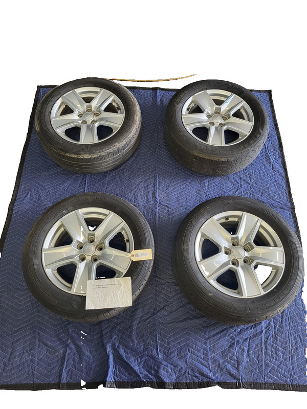 Used Oem Jeep Wheel Rim SET of 4 225/60R17 17x7 for 2022 Compass