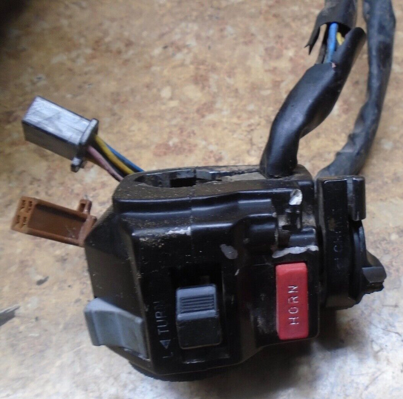 1987 Yamaha Venture XVZ1300 XVZ 1300 Left Switches Controls Horn Turn Lights 87