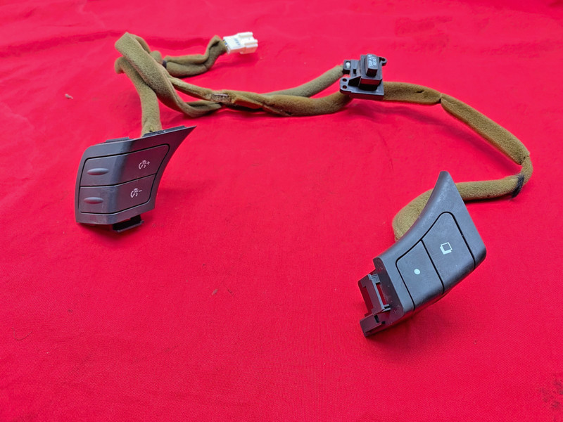 08-13 Infiniti G37 Steering Wheel Multi Control Switch Button Set 25550JK10A OEM