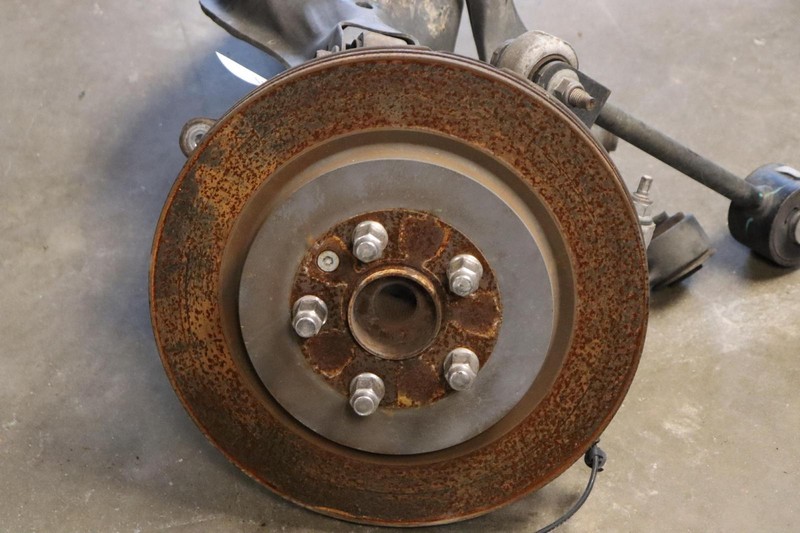2013-2019 FORD FLEX SEL FWD REAR LEFT SPINDLE KNUCKLE WHEEL HUB ASSEMBLY OEM