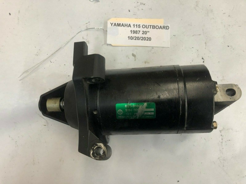 Yamaha outboard 115hp-225hp Starter 6E5-81800-12-00 FRESHWATER!