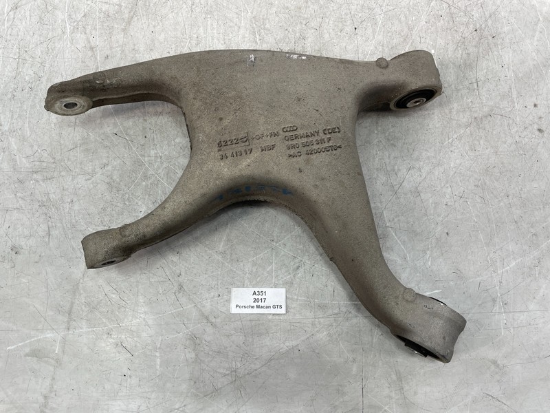 ✅ 15-18 OEM Porsche Macan GTS 95B AWD Rear Left Lower Suspension Control Arm 34k