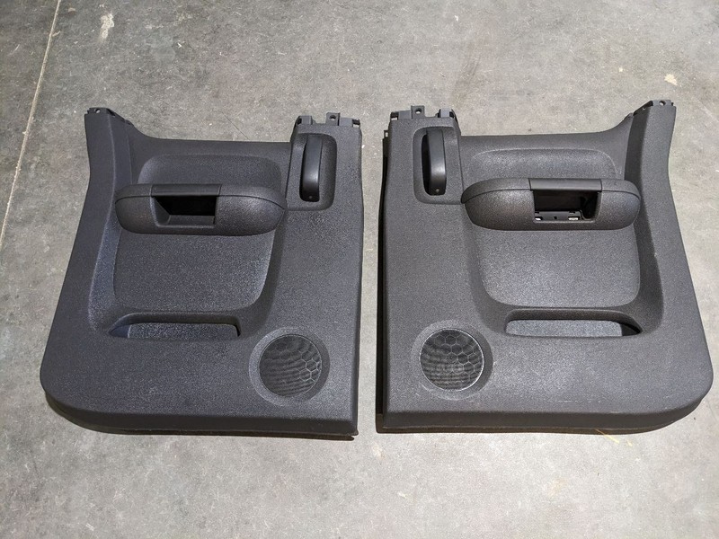 07-09 Chevy Silverado GMC Sierra Set Of Rear Interior Door Panels OEM 1191065