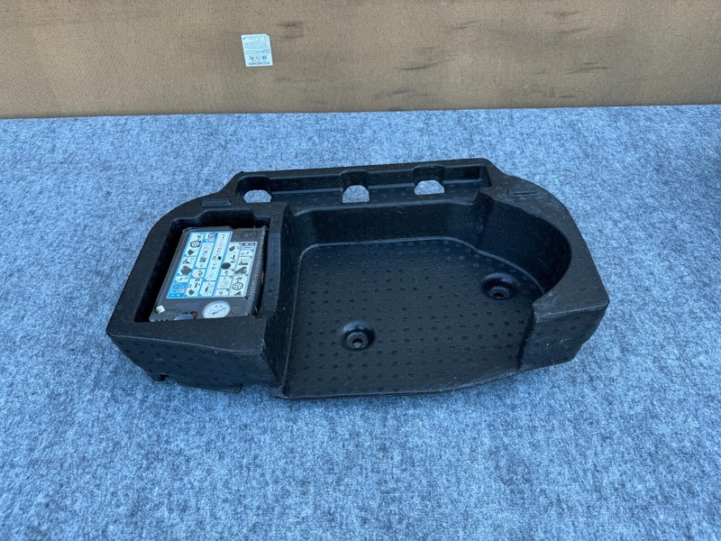 FORD MUSTANG MACH-E 2021-2024 OEM TRUNK TRIM FILLER FOAM W/ TIRE AIR COMPRESSOR