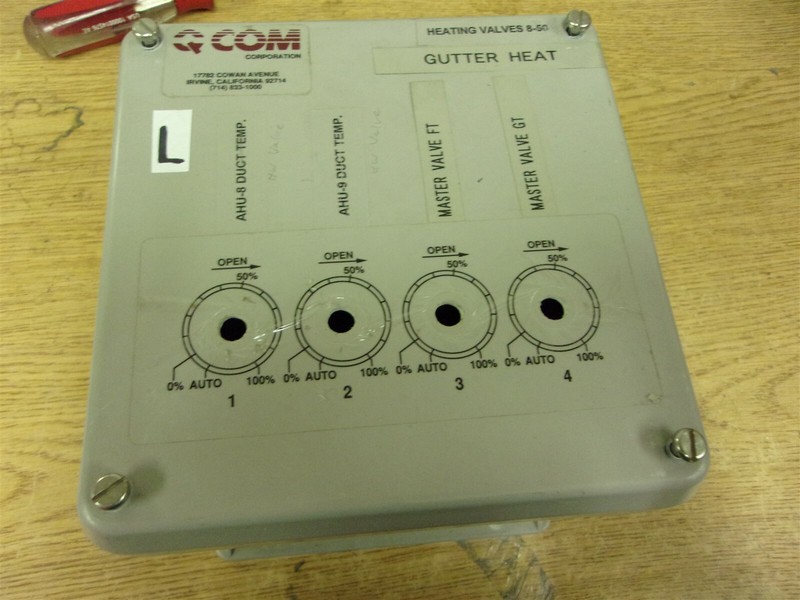 QCom Vynco Vynckier Industrial Control Panel Enclosure AB-633541 LR 36508 "L"