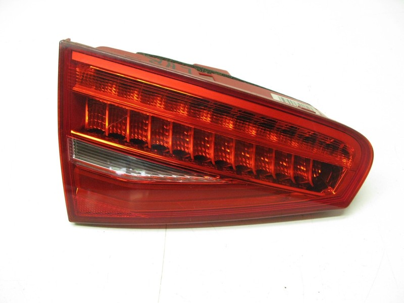 13-16 AUDI B8 A4 S4 SEDAN REAR LEFT DRIVER TRUNK MOUNTED TAIL LIGHT LED 041723