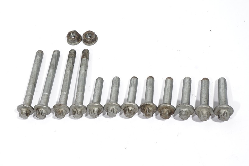 2010 - 2013 MERCEDES BENZ E350 W212 TRANSMISSION NUT BOLT SET OF 14 OEM