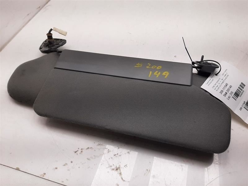 04-05 TOYOTA TUNDRA LIMITED CREW CAB PASSENGER SIDE SUN SHADE VISOR