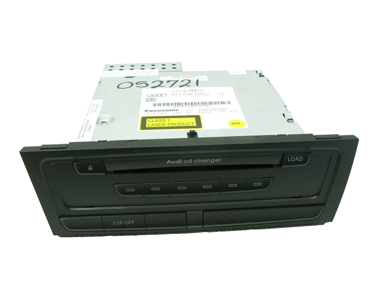 08-12 AUDI 8T A5 S5 A4 MULTIMEDIA CD CHANGER RADIO RECEIVER HEAD UNIT OEM 052721