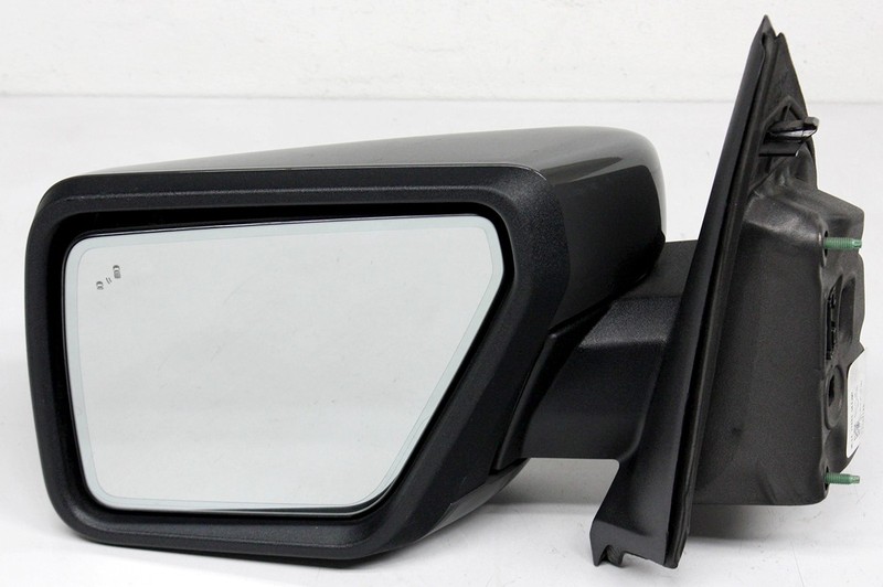 OEM Left Driver Side Exterior Mirror For Ford F150 Lead Foot Gray (JX, M7394)