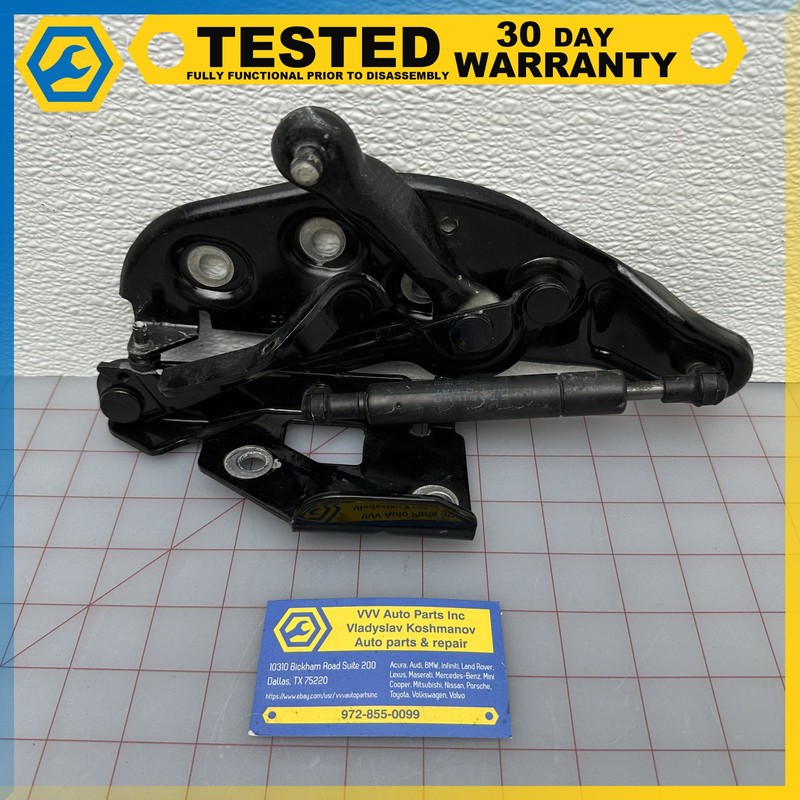 06-12 BENTLEY Flying Spur RIGHT SIDE HOOD LIFT SUPPORT STRUT SHOCK W/ HINGE OEM