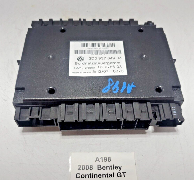 ✅ 2003-2012 OEM Bentley Continental GT Onboard Supply Control Module Unit
