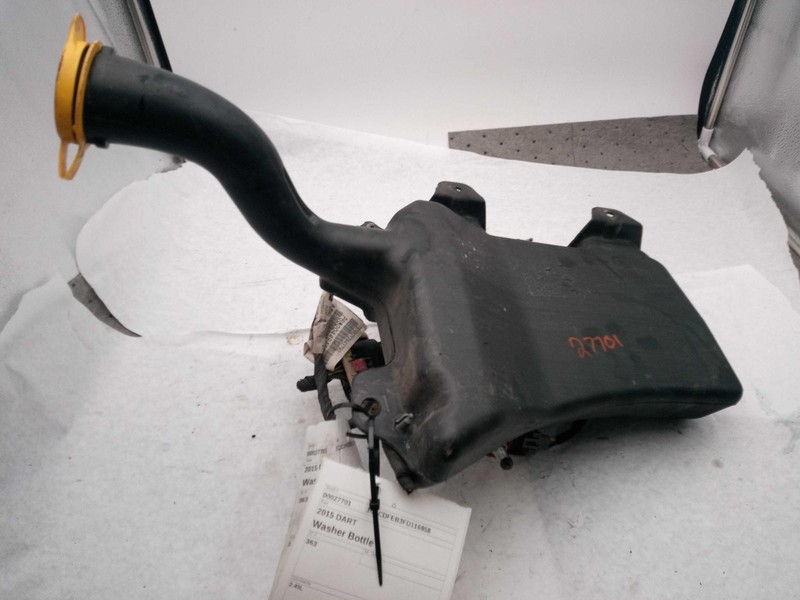 2015 Dodge Dart Washer Fluid Reservoir OEM Black 2.40L 89000 Miles