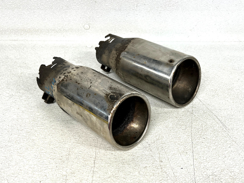 ⭐2004-2006 LEXUS LS430 REAR LEFT & RIGHT EXHAUST MUFFLER TIP CHROME OEM LOT2604