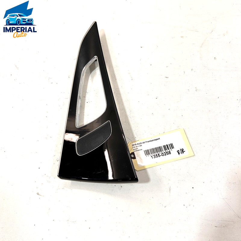 2012-2018 AUDI A6 S6 REAR RIGHT PASSENGER SIDE DOOR PANEL BLACK COVER TRIM OEM