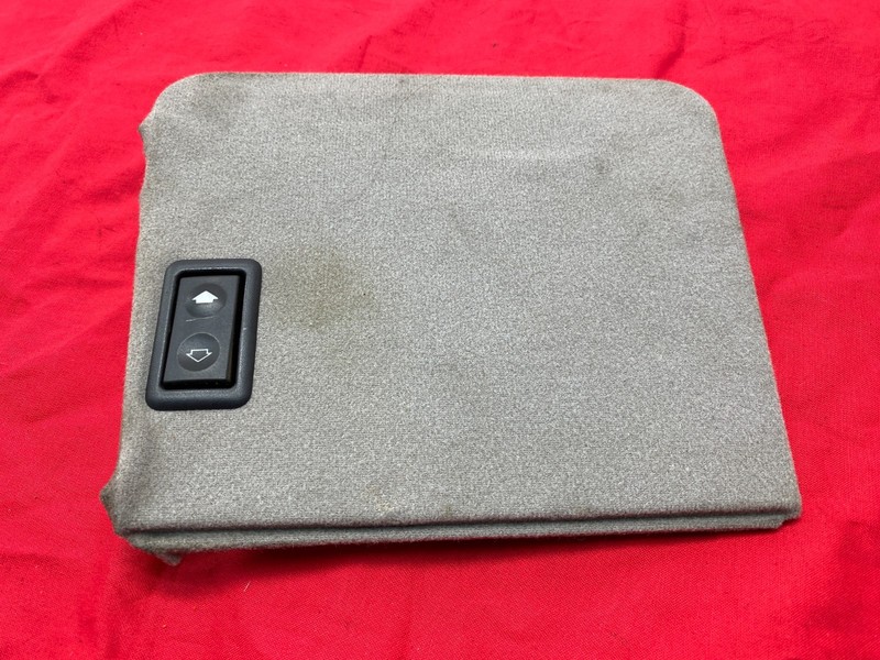 92-96 BMW E36 3 Series Coupe Sunroof Sliding Roof Motor Headliner Cover Gray OEM