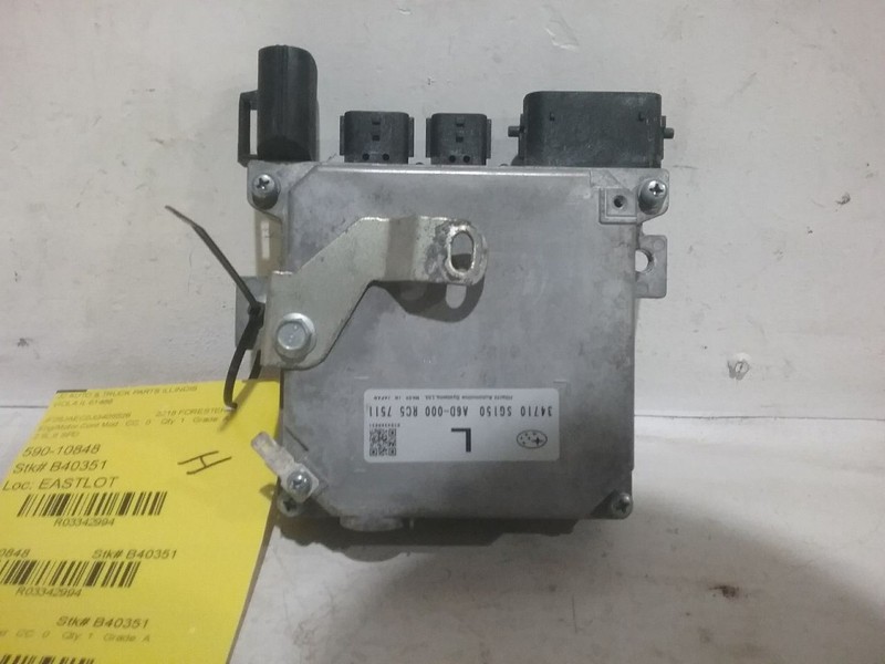 Engine ECM Electronic Control Module Beside Glove Box Fits 18 FORESTER 3342994
