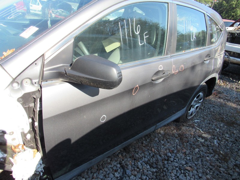 2012-2014 HONDA CR-V LEFT DRIVER FRONT DOOR ASSEMBLY GRAY NH737M