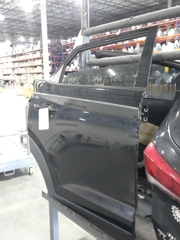 2018 Hyundai Tucson Rear Right Door Black OEM Used 83K Miles NJ25-25114-634171