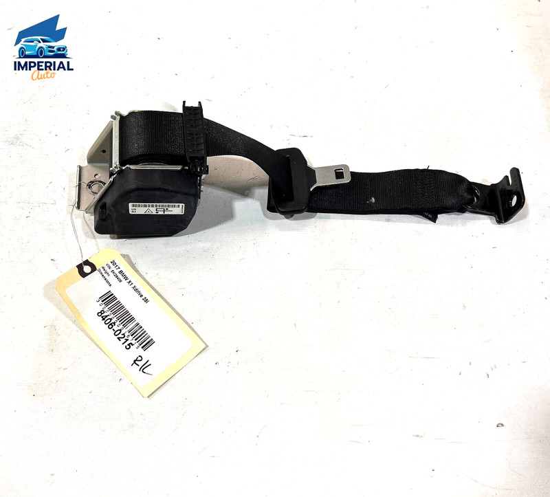 BMW X1 XDRIVE28I REAR LEFT DRIVER SIDE SEATBELT RETRACTOR LAP SHOULDER BELT OEM